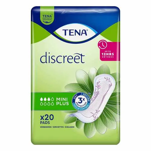 Tena Discreet Inkontinenz Einlagen mini plus, 20 St