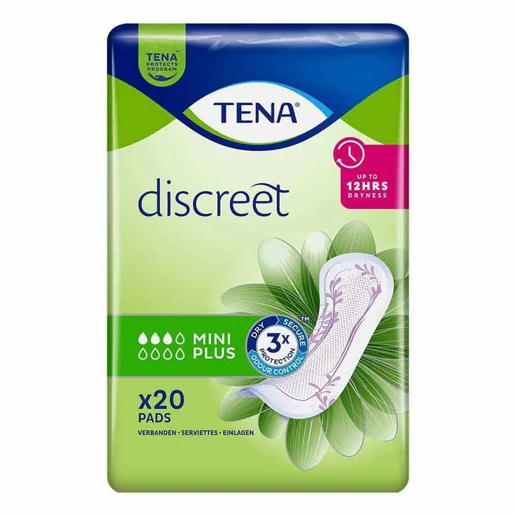 TENA® discreet Mini Plus Einlagen bei Inkontinenz, 6X20 St