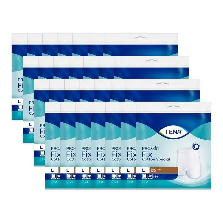 Tena Fix Cotton Special L Fixierhosen, 28 St