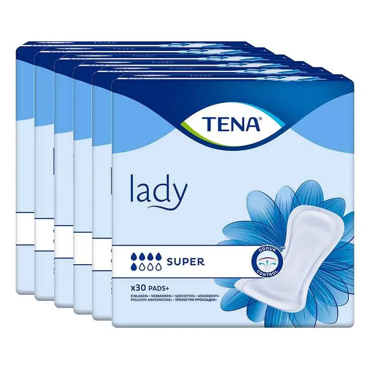 Tena Lady super Einlagen bei Inkontinenz, 6X30 St