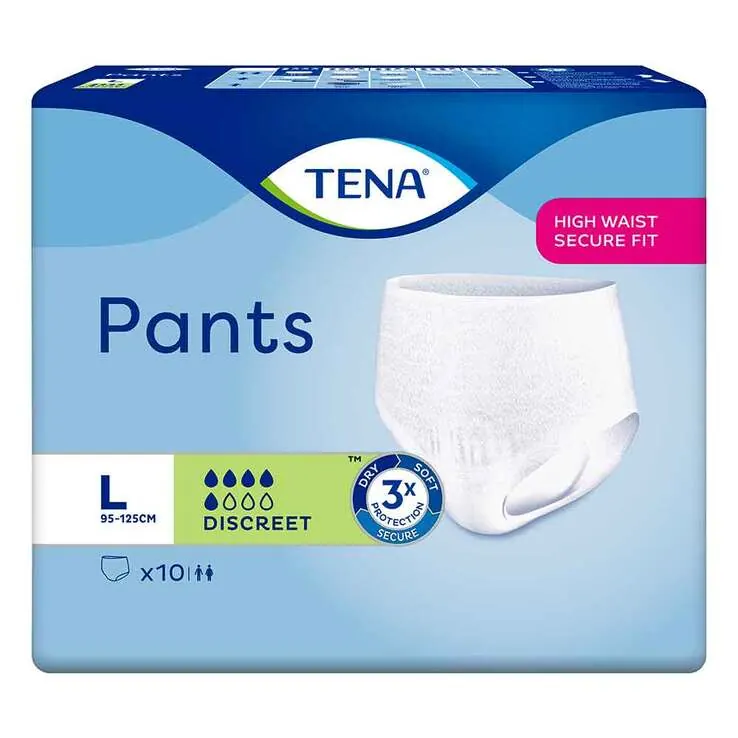 Tena Pants Discreet L bei Inkontinenz, 10 St