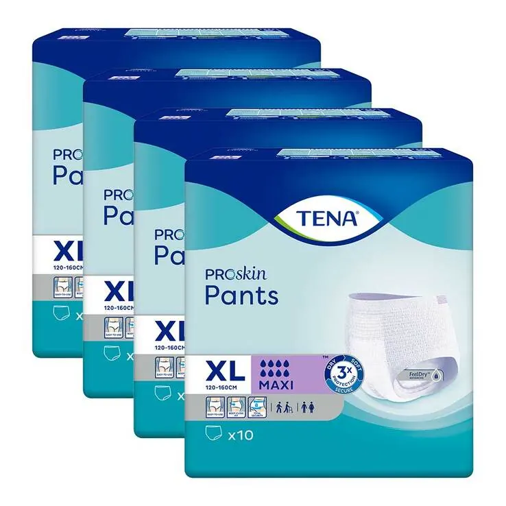 TENA® Pants Maxi XL Einweghosen, 4X10 St