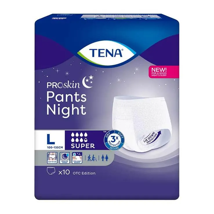 TENA Pants night super L bei Inkontinenz, 4X10 St