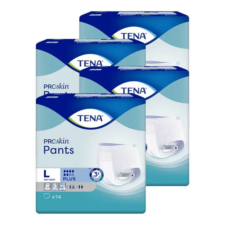 TENA Pants Plus L bei Inkontinenz, 4X14 St