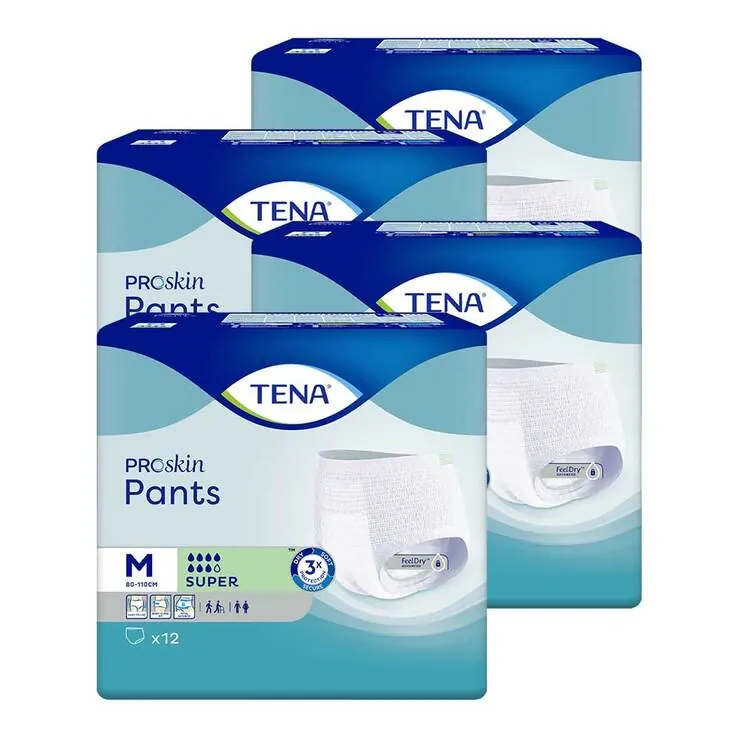 TENA Pants Super M bei Inkontinenz, 4X12 St