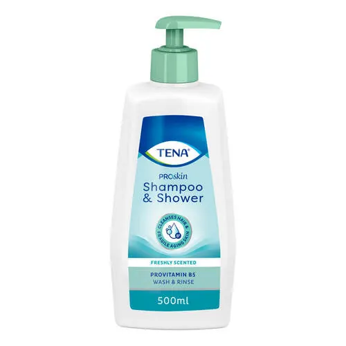 Tena Shampoo & Shower, 500 ml