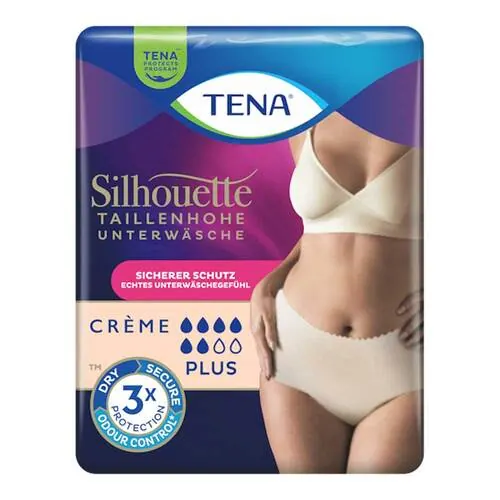 Tena Silhouette plus M creme Inkontinenz Pants, 9 St