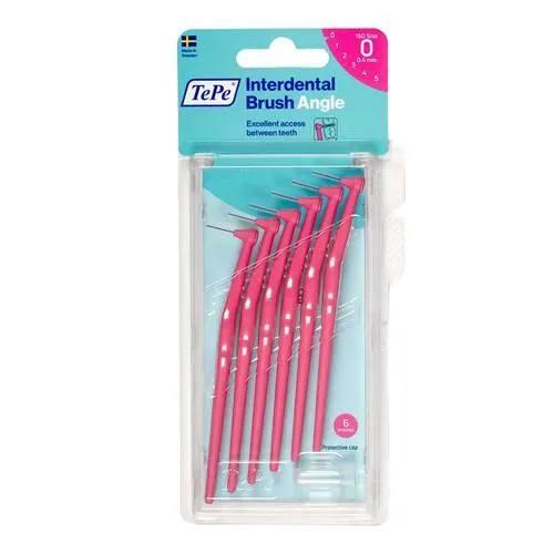 Tepe Angle Interdentalbürste 0,4mm pink, 6 St