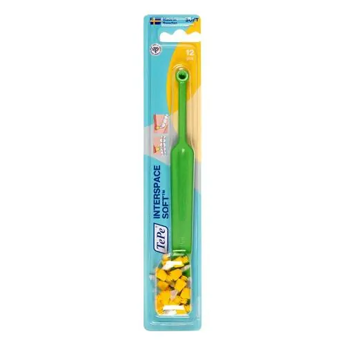 Tepe Interspace Winkelbürste soft mit 12 Wechselk., 1 P