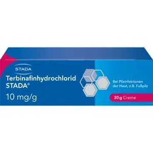 TERBINAFINHYDROCHLORIDSTADA10mg/gCreme30g