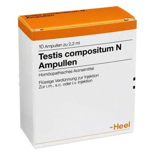 TESTIS COMPOSITUM N Ampullen, 10 St