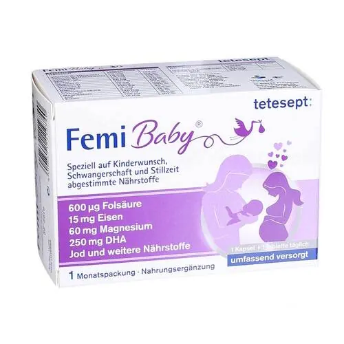 Tetesept Femi Baby Filmtabletten + Weichkapseln, 2X30 St