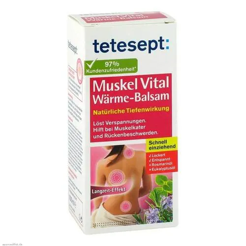 Tetesept Muskel Vital Wärme-Balsam, 100 g
