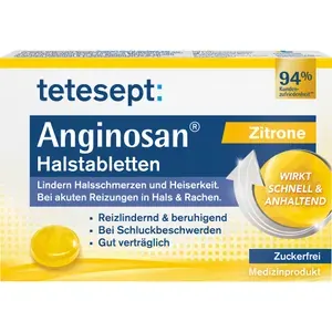 TETESEPTAnginosanHalstablettenzuckerfreiZitro.20St