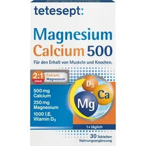 TETESEPTMagnesium+Calcium500Tabletten30Stück