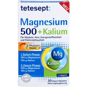 TETESEPTMagnesium500+KaliumTabletten30Stück