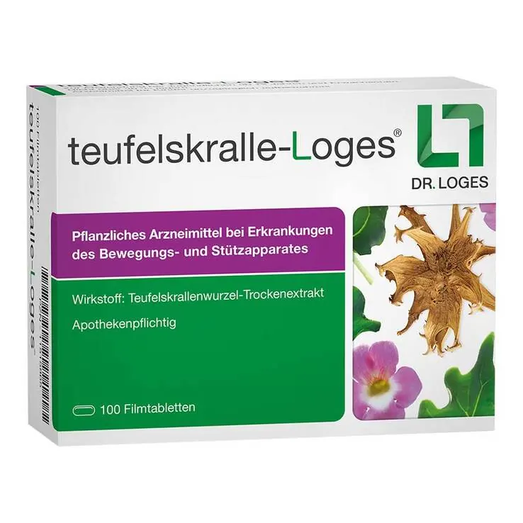 teufelskralle-Loges Filmtabletten, 100 St