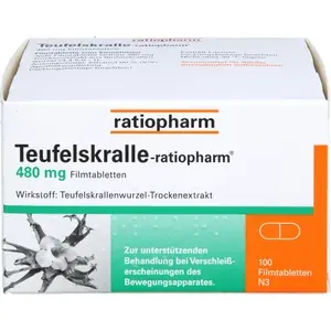 TEUFELSKRALLE-RATIOPHARMFilmtabletten100St