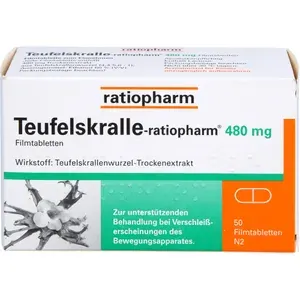TEUFELSKRALLE-RATIOPHARMFilmtabletten50St