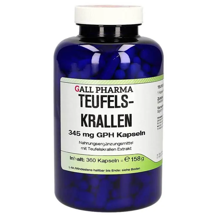 Teufelskrallen 345 mg GPH Kapseln, 360 St
