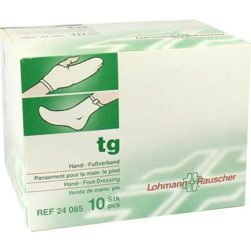 TG Hand- / Fußverband weiß, 10 St