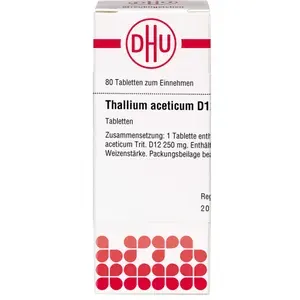 THALLIUMACETICUMD12Tabletten80St