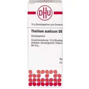 THALLIUMACETICUMD6Globuli10g