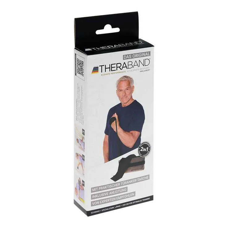 Thera-Band 2,5 m schwarz, 1 St