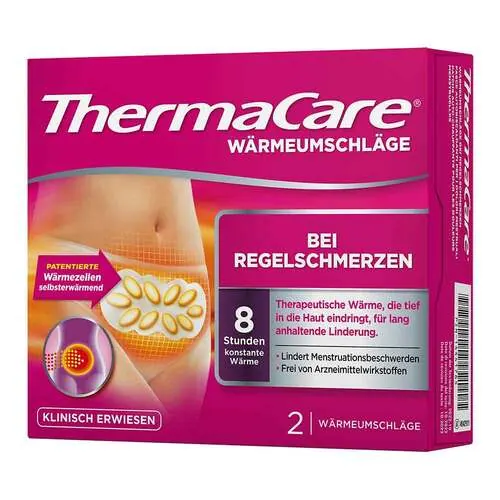 Thermacare bei Regelschmerzen, 2 St