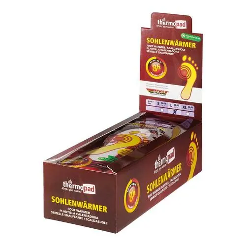 Thermopad Sohlenwärmer L Größe 40-41, 10X2 St