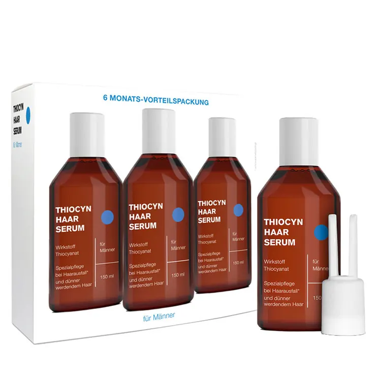 Thiocyn Haarserum Männer 6 Monats-Vorteilspackung, 3X150 ml