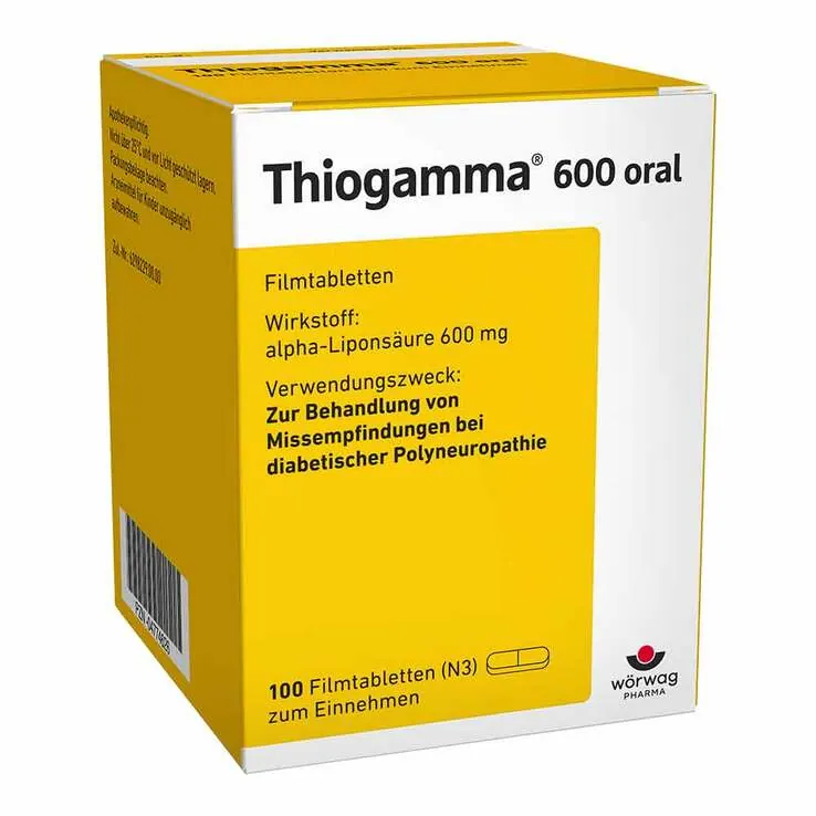 Thiogamma 600 oral Filmtabletten, 100 St
