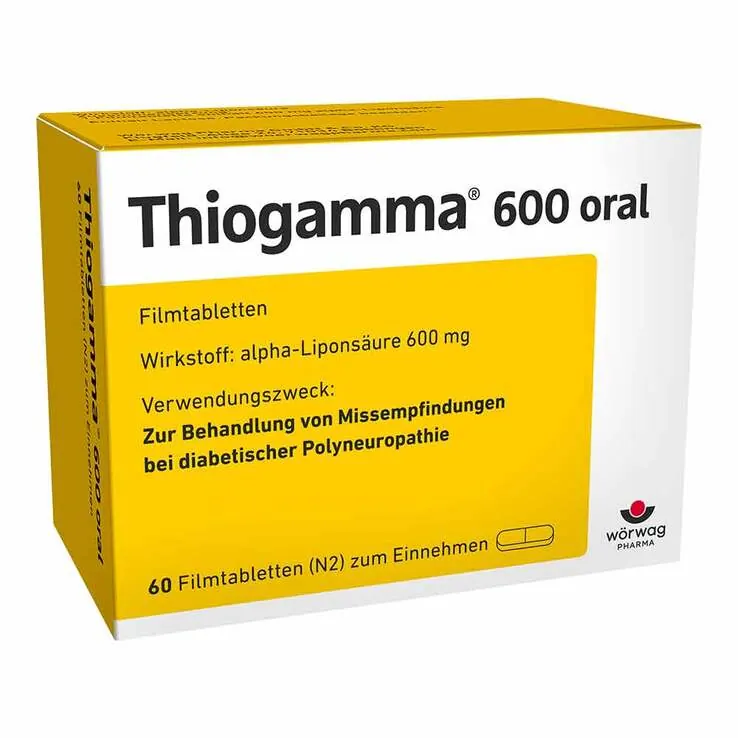 Thiogamma 600 oral Filmtabletten, 60 St