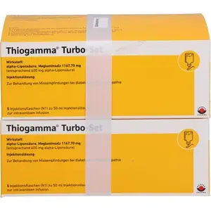 THIOGAMMATurboSetInjektionsflaschen2X5X50ml