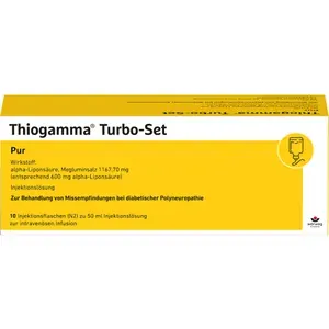 THIOGAMMATurboSetPurInjektionsflaschen10X50ml