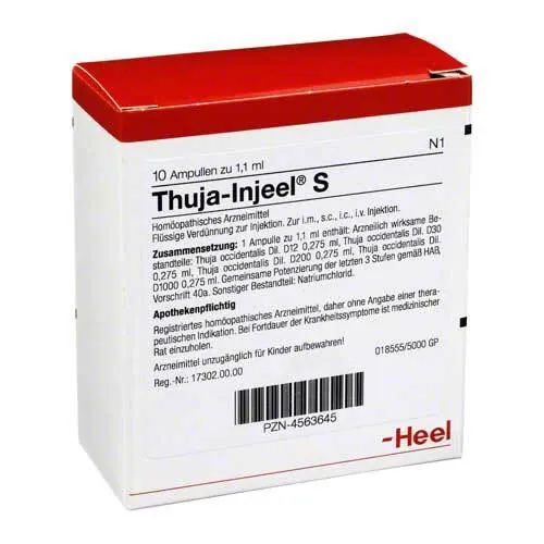 THUJA INJEEL S Ampullen, 10 St