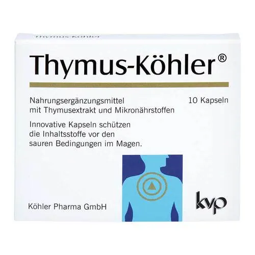 THYMUS KÖHLER Kapseln, 10 St