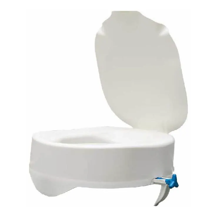 Toilettensitzerhöhung 13 cm mit Deckel, 1 St