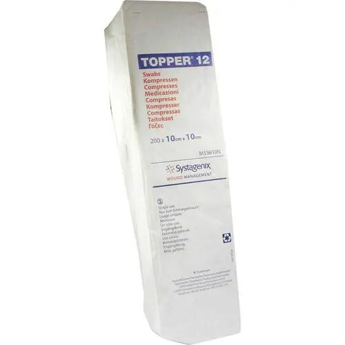 Topper 12 Kompresse 10x10 cm unsteril, 200 St