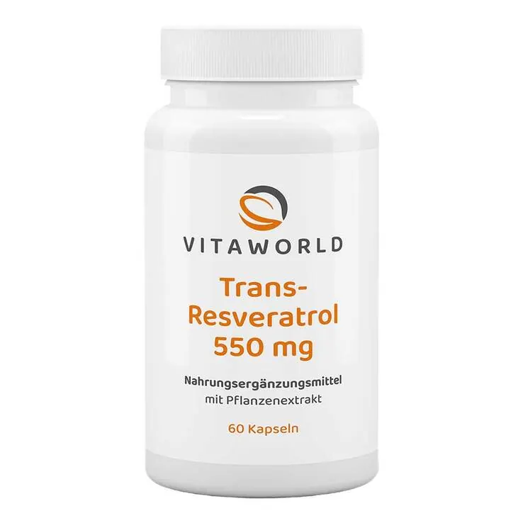 Trans-Resveratrol 550 mg Kapseln, 60 St