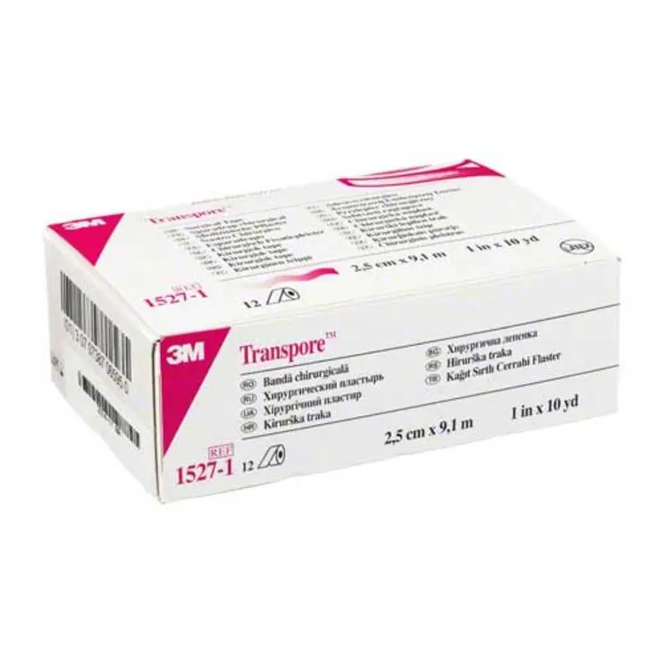 Transpore 9,10mx2,5cm 1527 - 1, 12 St