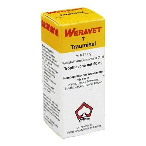 Traumisal 7 Tropfen vet. (für Tiere), 20 ml
