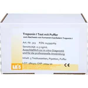 TROPONINImitPufferTestkassetten5St