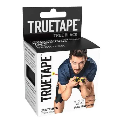 Truetape Athlete Edition Precut schwarz, 1 St