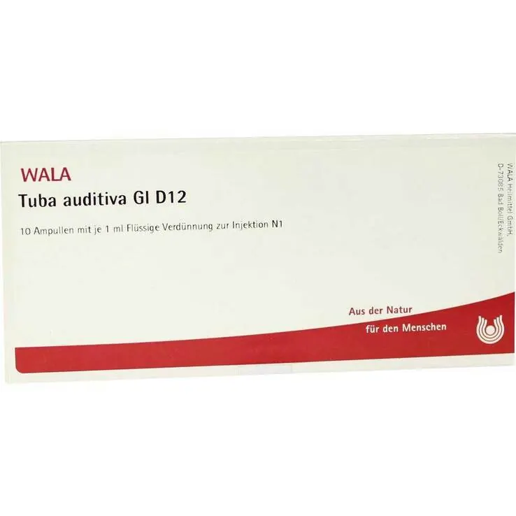 Tuba Auditiva GL D 12 Ampullen, 10X1 ml