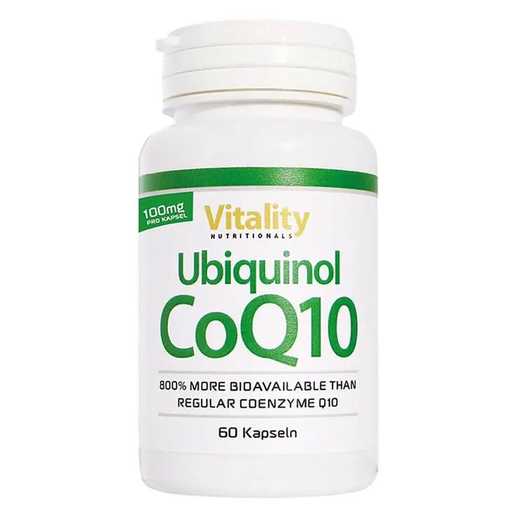 Ubiquinol COQ10 100 mg hochdosiert Weichkapseln, 60 St