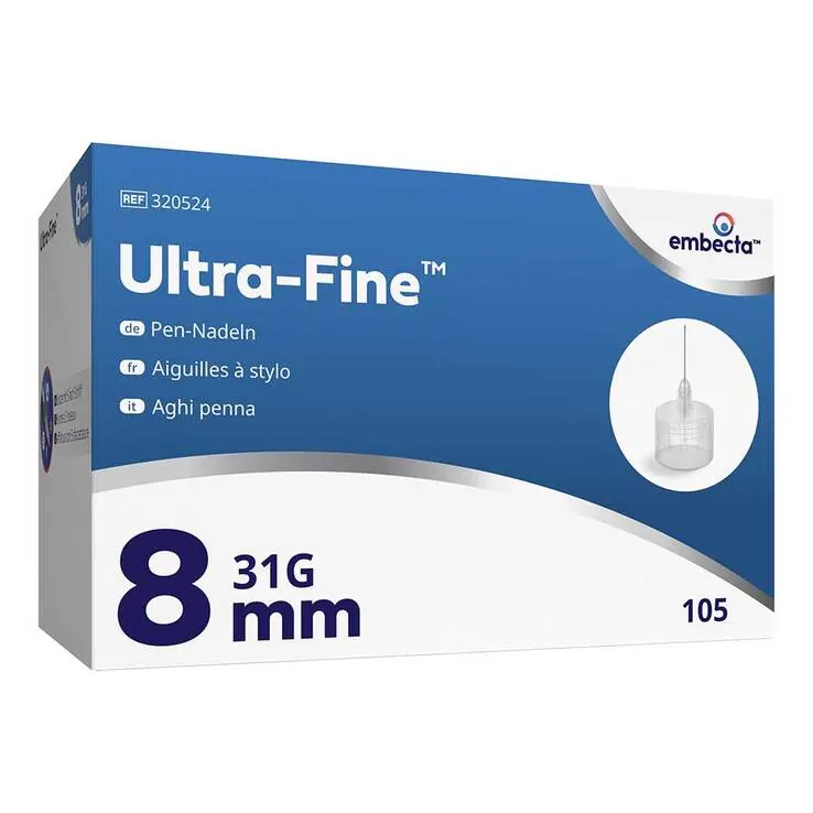 Ultra-Fine Pen-Nadeln 8 mm, 105 St