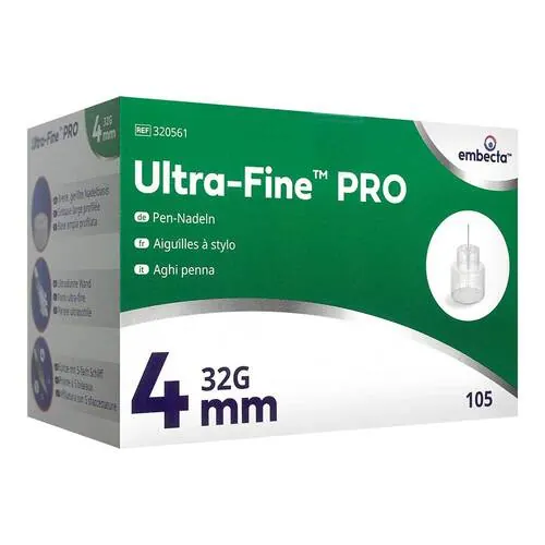 ULTRA-FINE PRO Pen-Nadeln 4 mm, 105 St