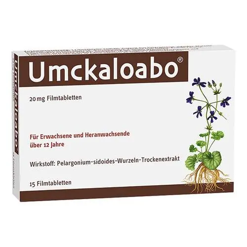 Umckaloabo 20 mg Filmtabletten, 15 St