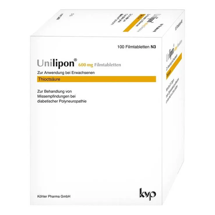 Unilipon 600 mg Filmtabletten, 100 St